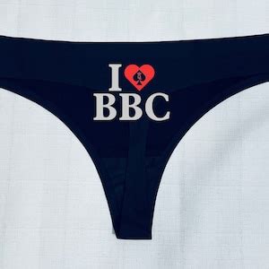 bbc only thong|I Heart (Love) BBC Thong Panty with Color Options